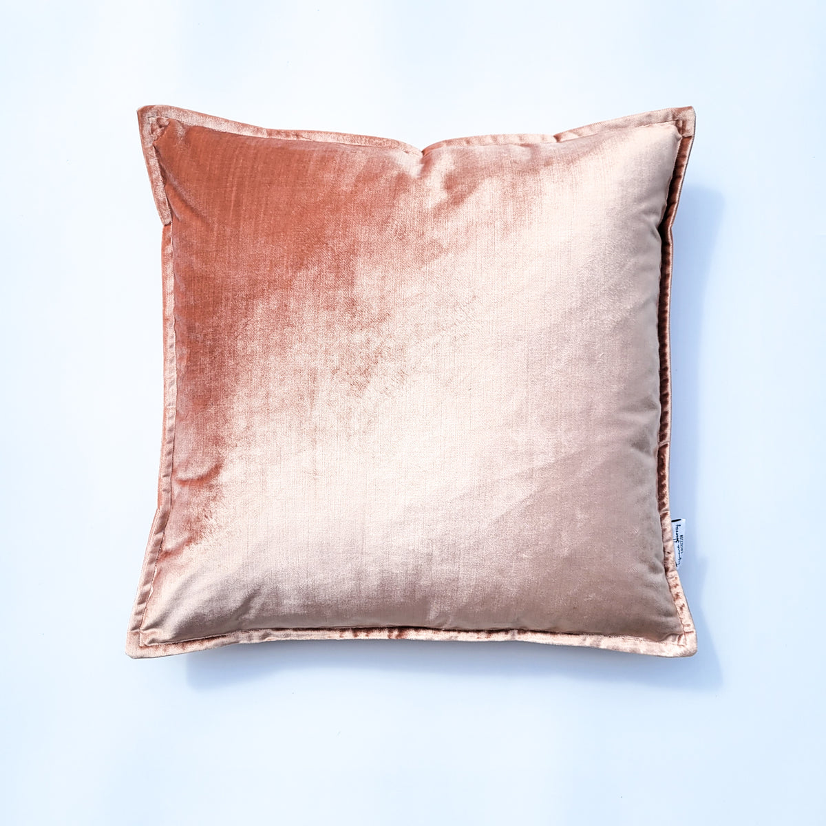 Blush velvet throw discount pillow